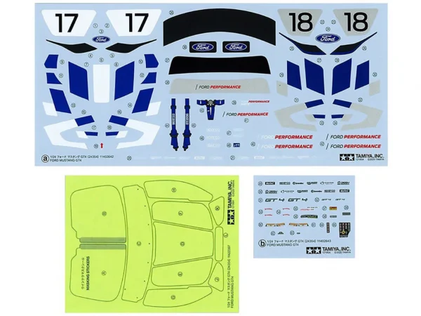 Tamiya 1/24 Ford Mustang Gt4