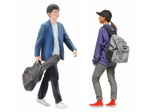 Tamiya 1/24 Campus Friends Modern Figures