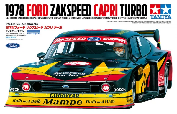 Tamiya 1:24 1978 Ford Zakspeed Capri Turbo