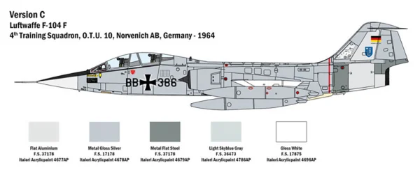 Italeri TF-104G Ami