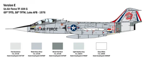Italeri TF-104G Ami