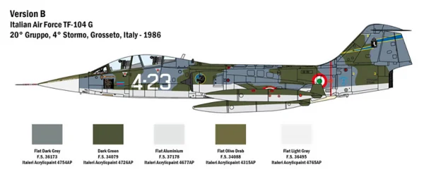 Italeri TF-104G Ami