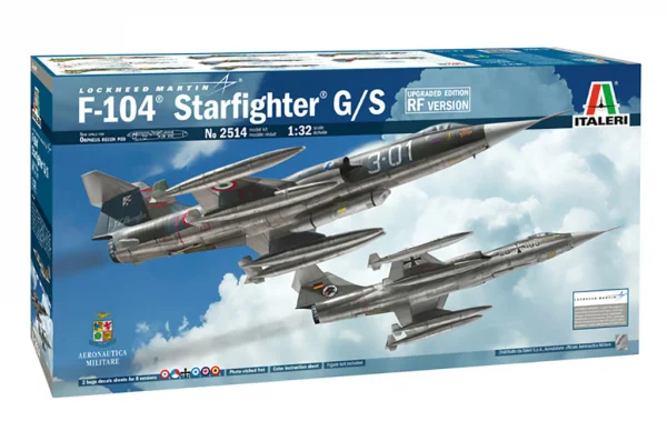 Italeri F-104G Recce Upgraded Edition