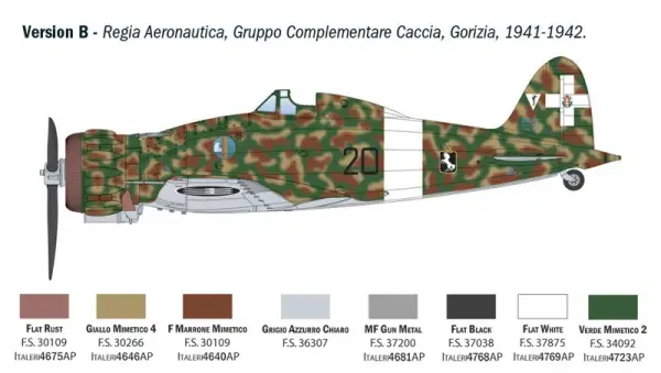 Italeri Macchi C.200 — image 16 of 16