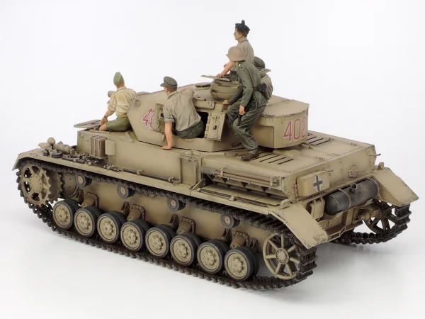 Tamiya Iv.F + Motorcycle N. Africa
