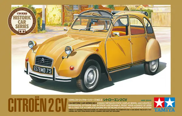 Tamiya 1/24 Citroen 2 Cv — image 3 of 6