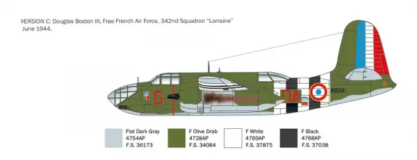 Italeri A-20B / Boston III Disc &mdash; image 4 of 15