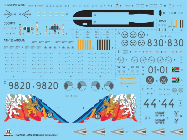 Italeri 1/48 Jas-39 Gripen Twin Seater — image 7 of 13