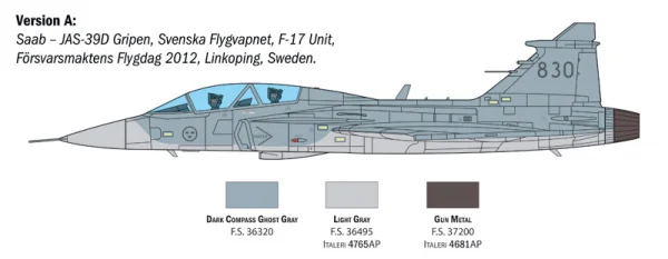 Italeri 1/48 Jas-39 Gripen Twin Seater — image 6 of 13