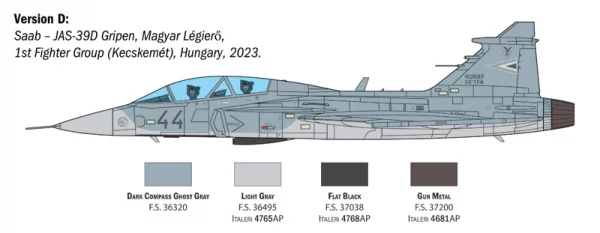 Italeri 1/48 Jas-39 Gripen Twin Seater — image 5 of 13