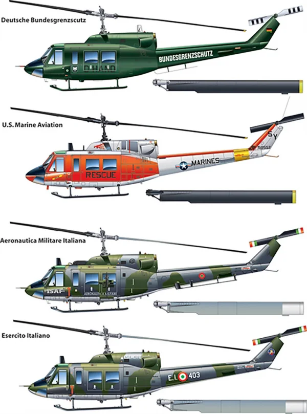 Italeri Ab 212/Uh 1N — image 4 of 8
