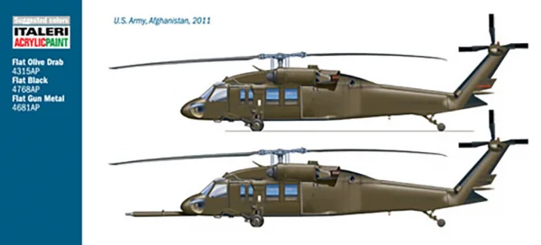 Italeri Uh-60A Black Hawk Night Raid — image 8 of 9