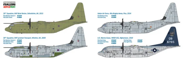 Italeri Raf Hercules C130J C5