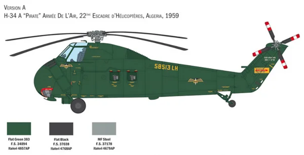 Italeri H-34 — image 11 of 15