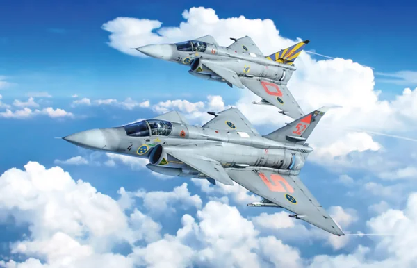 Italeri Saab Ja 37 Jaktviggen — image 12 of 13