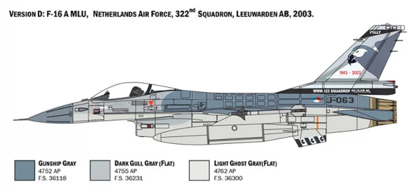 Italeri F-16A Fighting Falcon — image 7 of 14