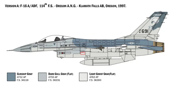 Italeri F-16A Fighting Falcon — image 10 of 14