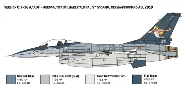 Italeri F-16A Fighting Falcon — image 8 of 14