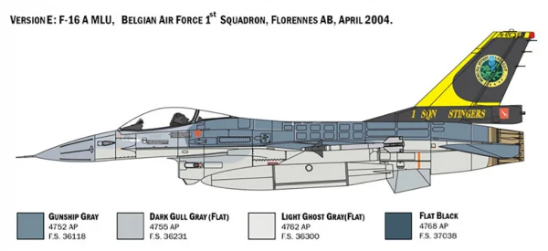 Italeri F-16A Fighting Falcon — image 6 of 14