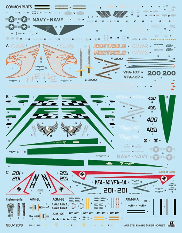 Italeri F/A18 Super Hornet