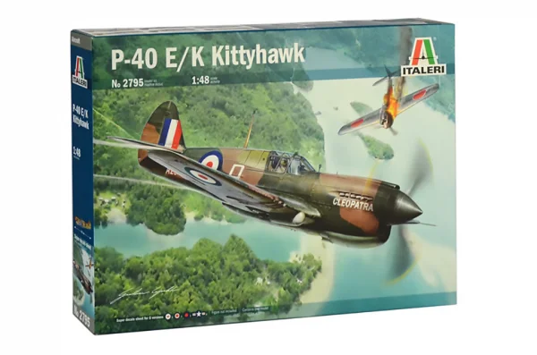 Italeri 1/48 Raf P-40E/K Kittyhawk — image 13 of 15