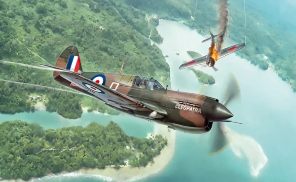 Italeri 1/48 Raf P-40E/K Kittyhawk — image 14 of 15