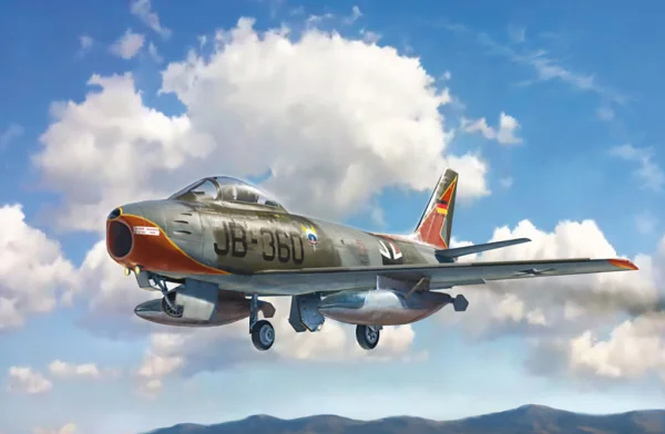 Italeri F-86E Sabre — image 11 of 12