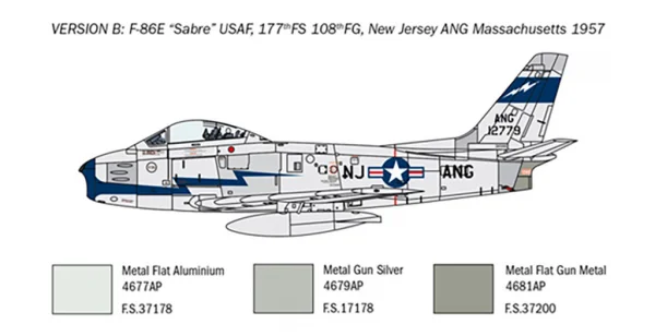 Italeri F-86E Sabre — image 8 of 12