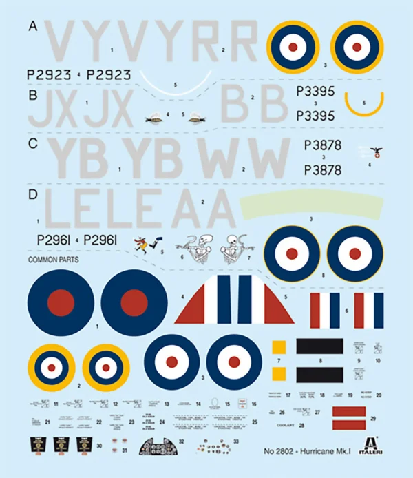 Italeri Raf Hurricane Mk I — image 10 of 13