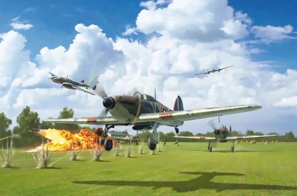 Italeri Raf Hurricane Mk I — image 12 of 13