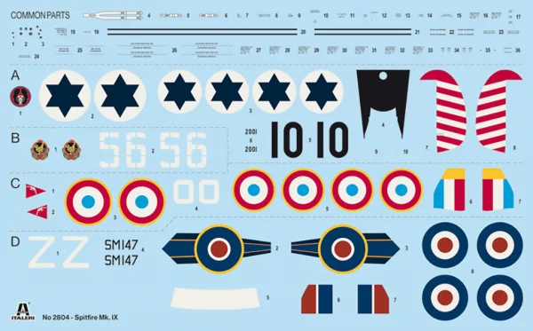 Italeri Spitfire Mk Ix