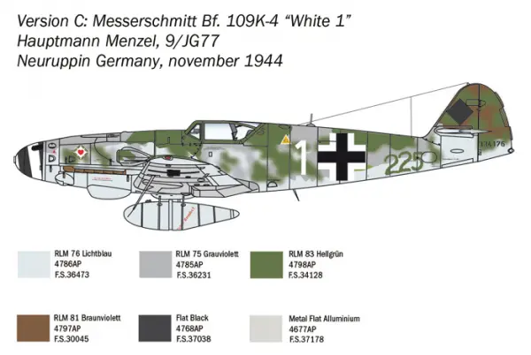 Italeri BF 109 K-4 — image 12 of 12