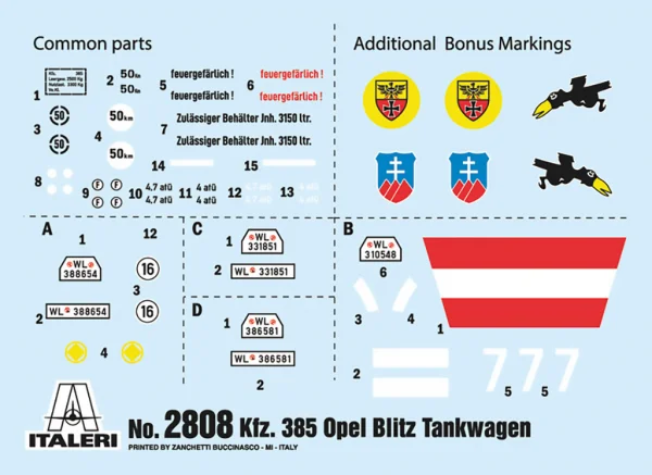 Italeri Opel Blitz Tankwagen Kfz 385 — image 11 of 14