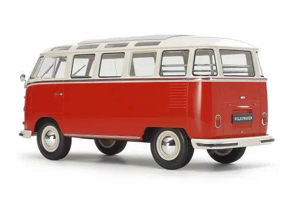 Tamiya 1/24 Volkswagen Type 2 (T1) Red & White (Clic Loc) — image 3 of 8