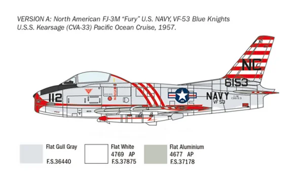 Italeri North American Fj-2/3 Fury — image 9 of 13