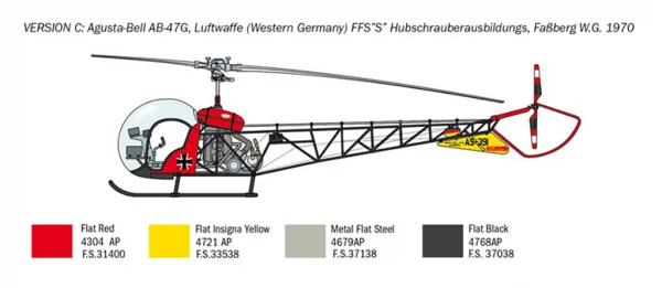 Italeri Oh-13 Sioux Korean War