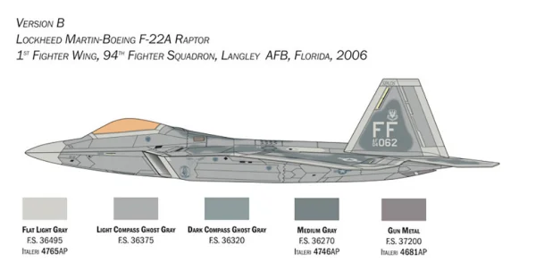 Italeri F-22A Raptor — image 2 of 12