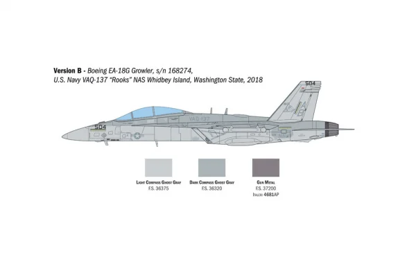 Italeri Ea 18G Growler