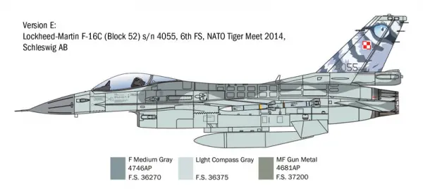 Italeri F-16C Fighting Falcon — image 4 of 17