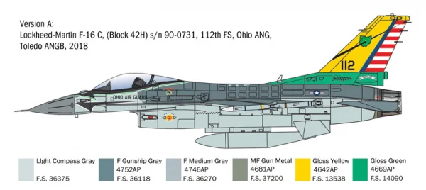 Italeri F-16C Fighting Falcon — image 4 of 12