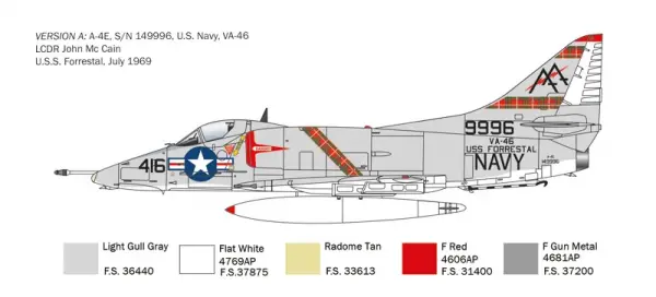 Italeri A-4 E/F/G Skyhawk &mdash; image 7 of 11