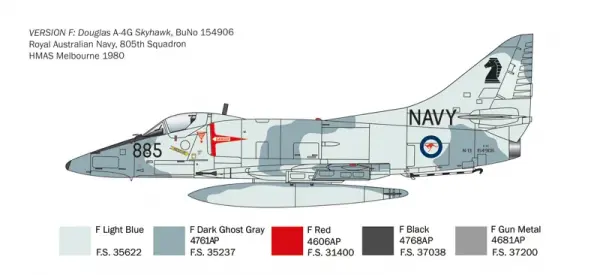 Italeri A-4 E/F/G Skyhawk &mdash; image 4 of 11