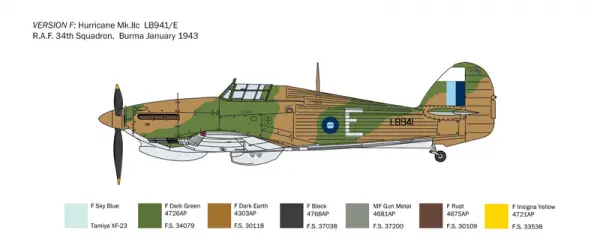 Italeri Hurricane Mk.Iic — image 12 of 12
