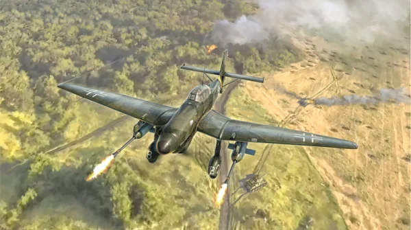 Italeri Junker Ju-87 G-1 Stuka Kanonenvogel — image 10 of 11
