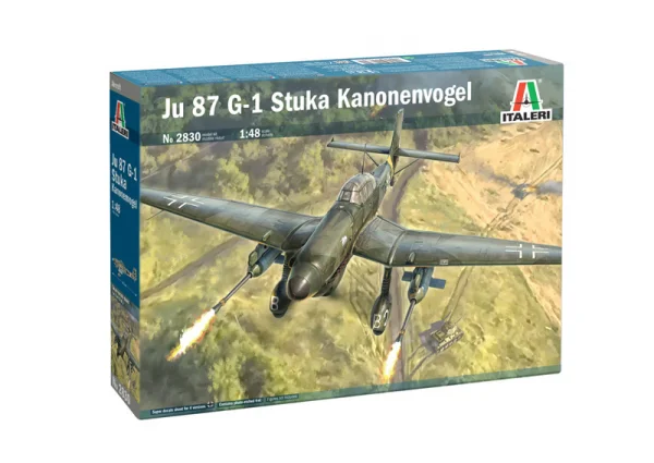 Italeri Junker Ju-87 G-1 Stuka Kanonenvogel — image 9 of 11