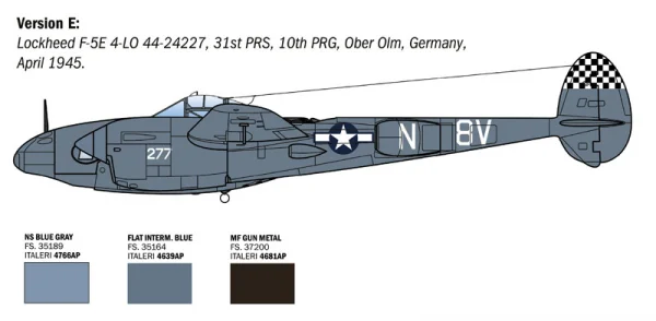Italeri P-38J E.T.O. — image 4 of 16