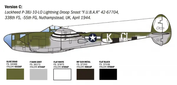Italeri P-38J E.T.O. — image 17 of 17