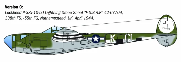 Italeri P-38J E.T.O. — image 4 of 8