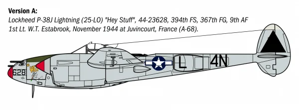 Italeri P-38J E.T.O. — image 5 of 8