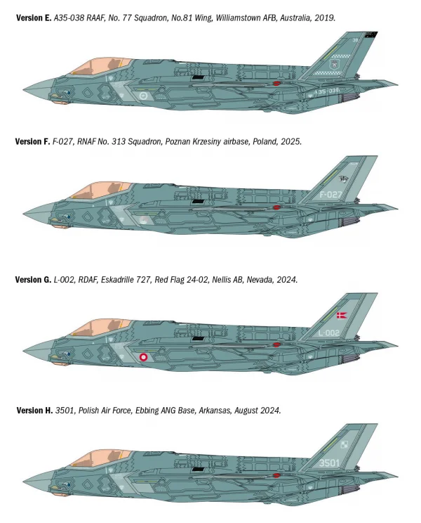 Italeri F-35A Lightning II (Beast Mode) — image 6 of 6